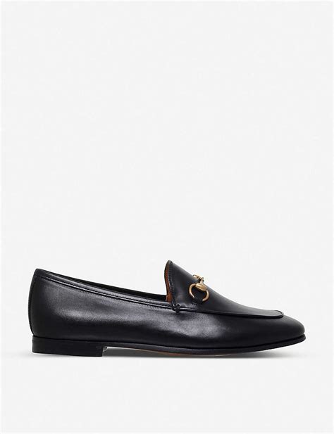 gucci jordaan loafer selfridges